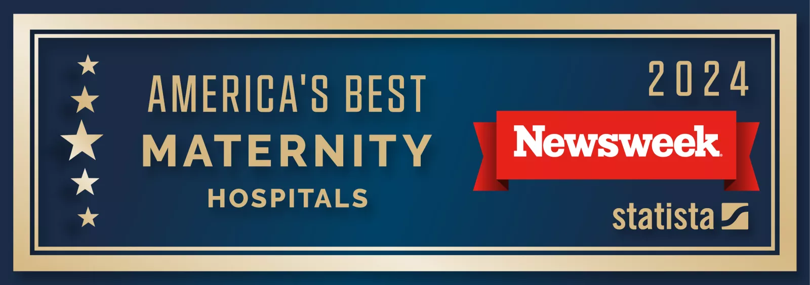 Newsweek America's Best Maternity Hospitals 2024 logo