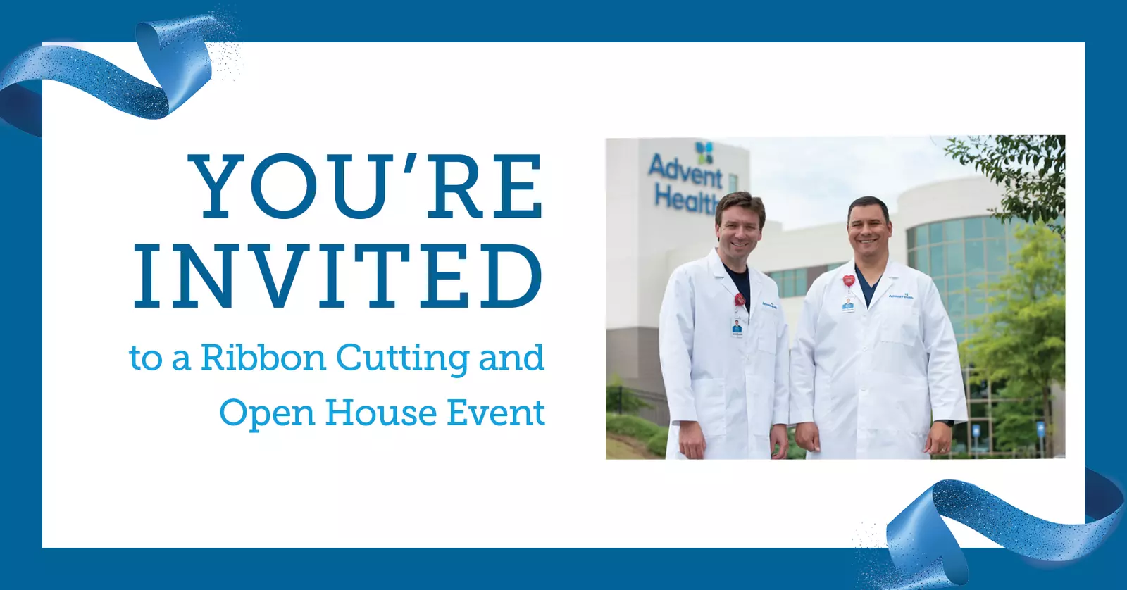Open House invitation for AHMG Cardiology at Calhoun