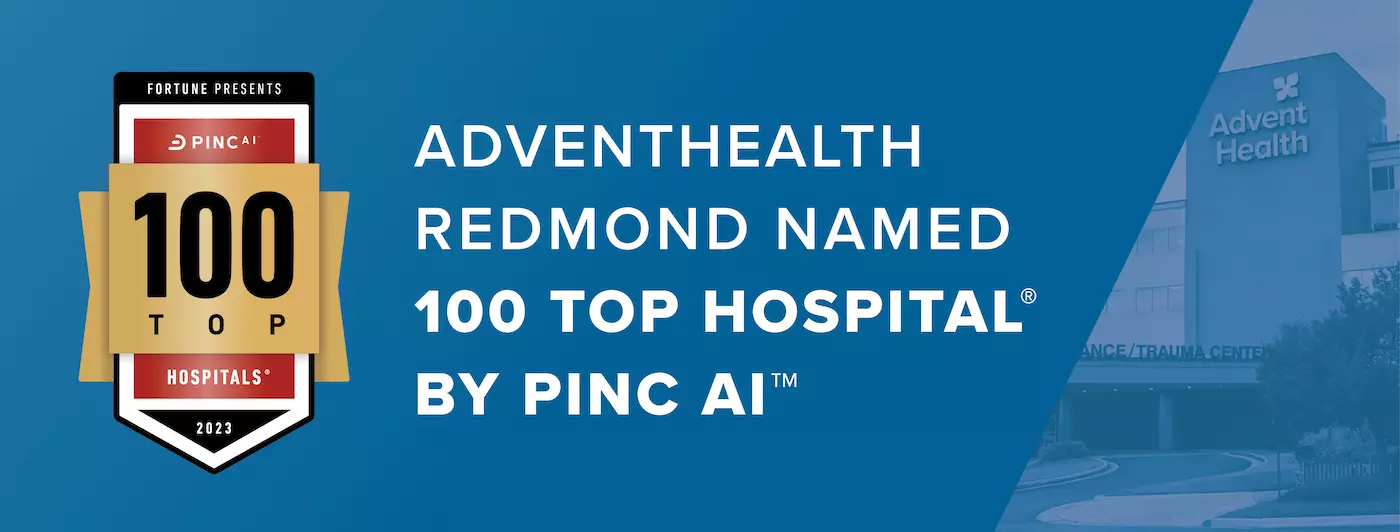 pinc-ai-100-top-Hospital Award AdventHealth Redmond