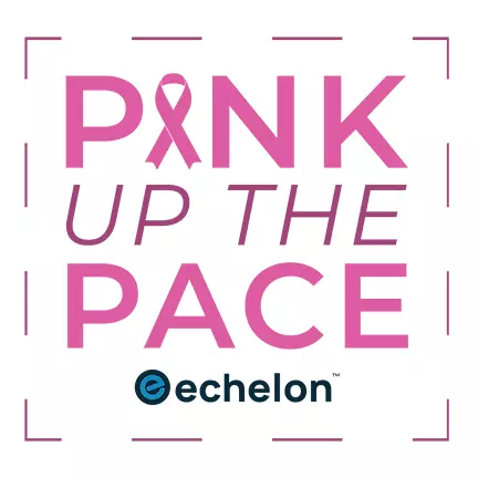 pink up the pace logo