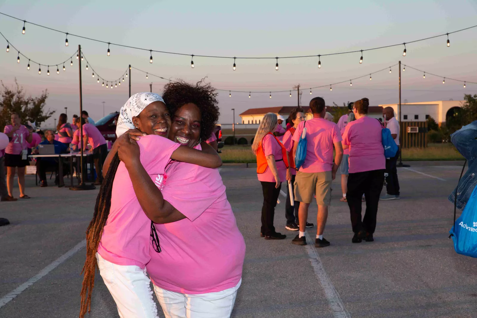 From pink porches to pink newspapers, community events served to highlight the monthlong recognition.