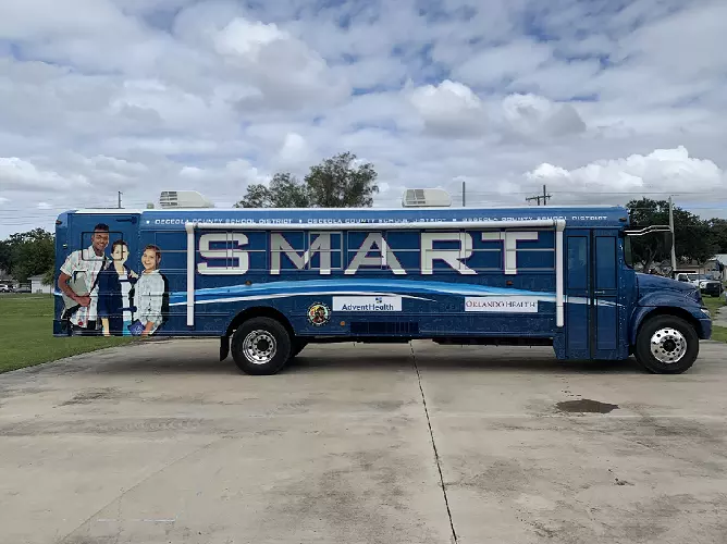 Osceola SMART Bus partnership