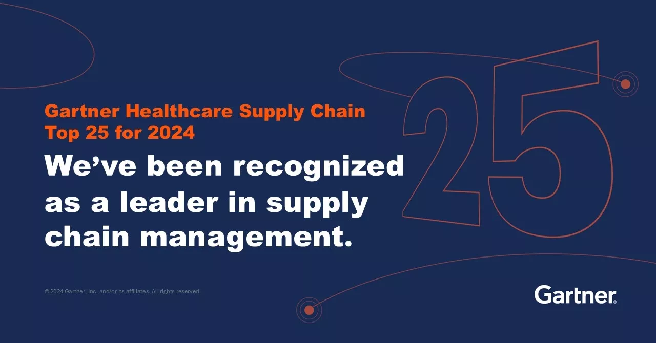 AdventHealth Ranks No. 1 for Supply Chain Excellence