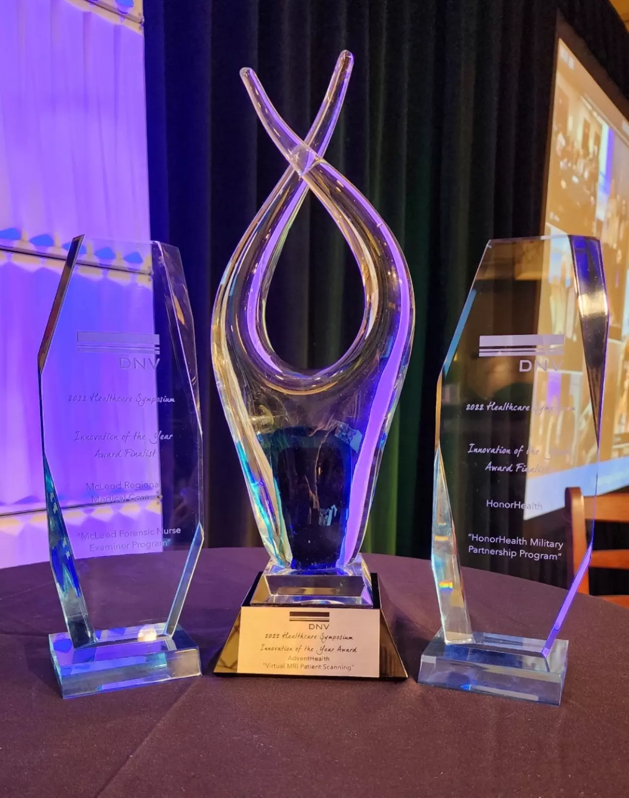 AdventHealth received the Healthcare Innovation of the Year award during the DNV Healthcare annual symposium in Louisville, Kentucky.