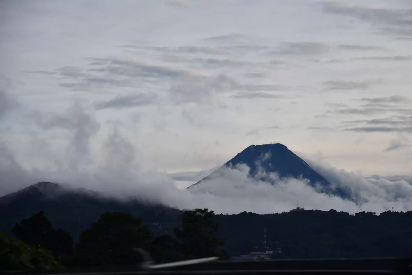 The Volcano de Agua near Antigua, Guatemala