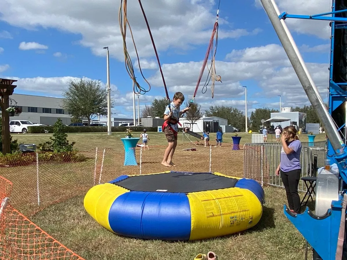 Families were treated to an afternoon of fun, games, free food and other giveaways.