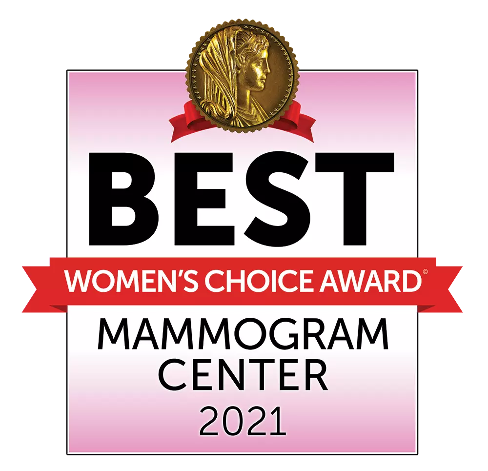  Women’s Choice Award Best Mammogram Imaging Center