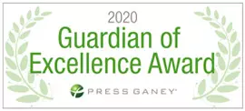 press ganey guardian of excellence award logo