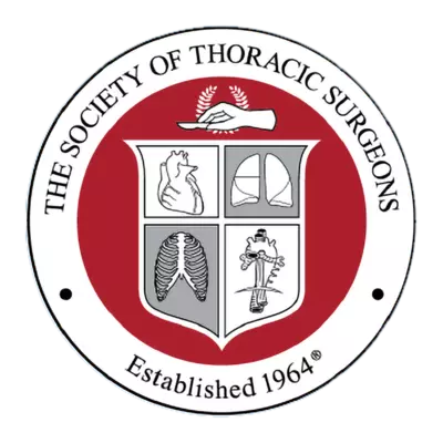 The Society of Thoracic Surgeons logo.