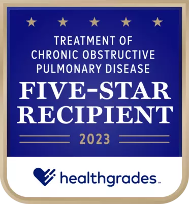 Healthgrades 5-Star COPD Treatment
