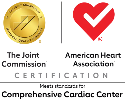Comprehensive Cardiac Center Certification from The Joint Commission and the American Heart Association