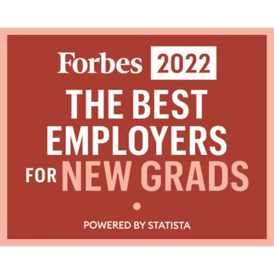 Forbes 2022 Best Employers award logo