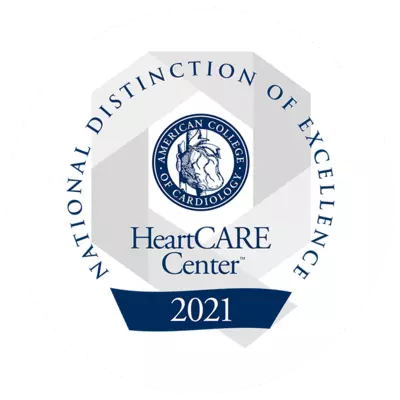 AdventHealth is recognized as HeartCARE Center 2021 by the American College of Cardiology