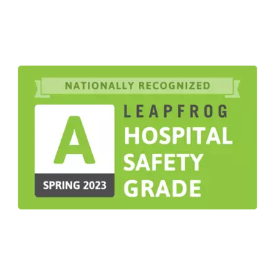 Leapfrog Hospital Safety Grade A Spring 2023