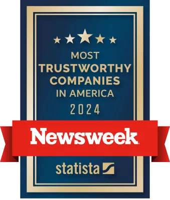 Newsweek Most Trustworthy Companies in America 2024 Award