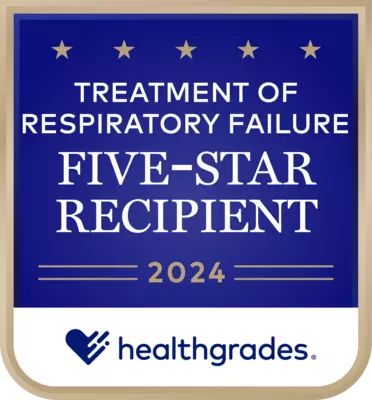 Healthgrades Five-Star Treatment of Respiratory Failure