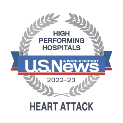 U.S. News Heart Attack Award for 2022-2023