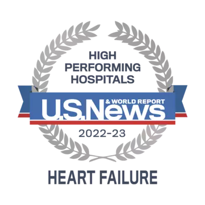 U.S. News Heart Failure Award for 2022-2023