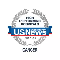 AdventHealth has been designated a U.S. News & World Report High Performing Hospital for Cancer for 2020-2021.