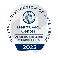 2023 American College of Cardiology HeartCARE™ Center Designation.