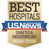 AdventHealth Orlando is recognized by U.S. News & World Report as the highest-ranked in diabetes care and endocrinology in Central Florida.