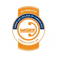 AdventHealth is an accredited organization for Cardiac Cath Lab by The American College of Cardiology