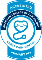 American College of Cardiology Chest Pain Center Accredited Badge