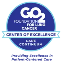 Certificate graphic of GO2 Foundation for Lung Cancer: Care Continuum